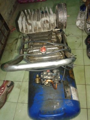 ปั๊มลมเสีย..เผื่อทำอะไหล่ได้ (ไดไหม้)