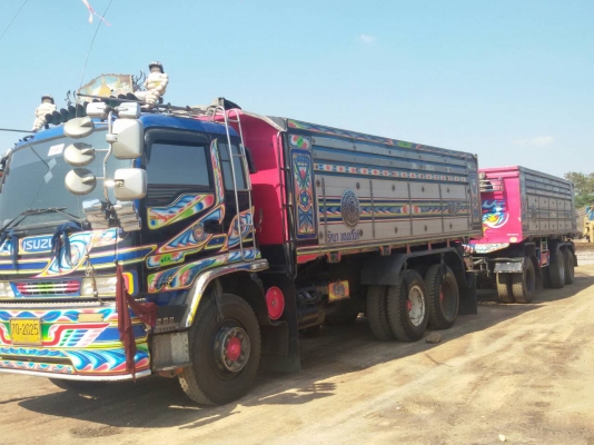 สิบล้อ อีซูชุ 320ปี50 แม่ลูก3คานแท้ ดั้มมีเนียม สภาพดีสวยเดิมๆพร้อมใช้งาน ทะเบียนพร้อมโอน