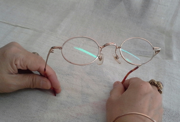 แว่นสายตายาวไททาเนียม  Giorgio Bartani made in Japan