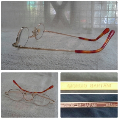 แว่นสายตายาวไททาเนียม  Giorgio Bartani made in Japan