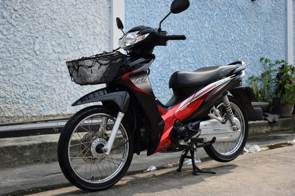 Wave110i 2014 รถบ้านแท้ วิ่งน้อย เล่มชุดโอนครบ ภาษีพรบ60