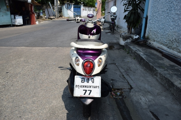 Fino 2012 รถบ้านแท้ เล่มทะเบียนชุดโอนภาษีพรบครบ ทะเบียนสวย