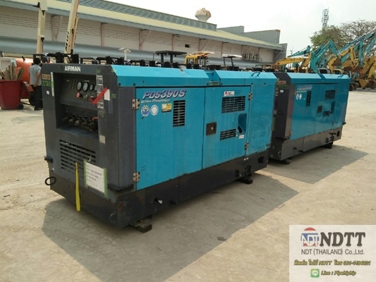 ถึงไทยแล้ว! ปั้มลม Airman PDS390S ลม 7 บาร์ สภาพสวยๆครับ ราคาถูกด้วยตัวนี้ ตัวนี้ไม่มีล้อครับ ชอบจัด