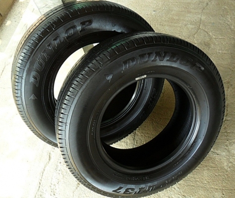 ยางกระบะขอบ15 ดันล็อป215-70-R15 ลงพื้นปี15 (2เส้น1,800)