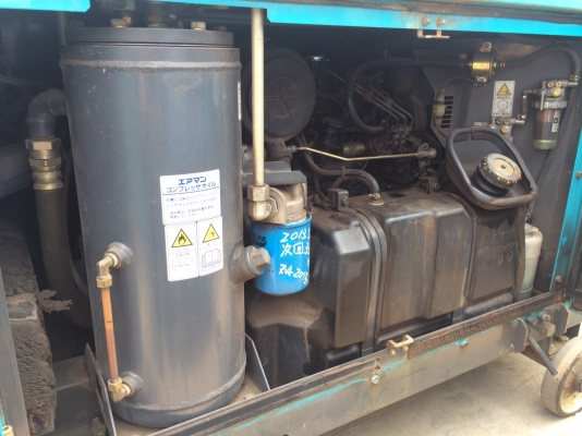 ขาย!! เตรื่องเพิ่งลงจากตู้ครับ เครื่องปั๊มลม Airman PDS70S