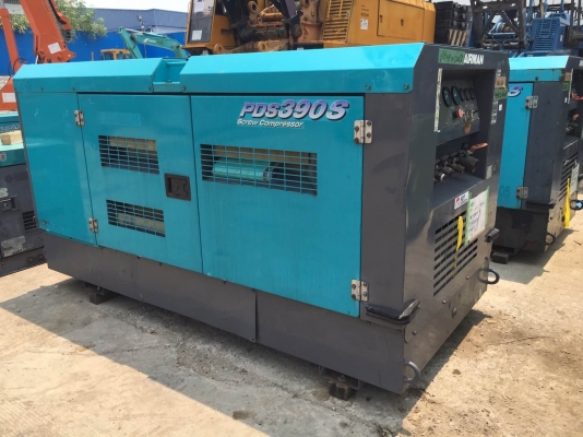 เครื่องปั๊มลม Airman PDS390S : 390cfm นำเข้าจากญี่ปุ่น โทร. 080-6565422 (หนิง)