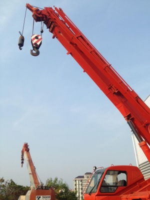 ขาย รถเครน 25 ตัน TADANO TR250 M6 จำหน่าย รถ เครื่องจักร อุปกรณ์ทุกชนิด นำเข้า100\% ราคาถูก eurotec 0818176901