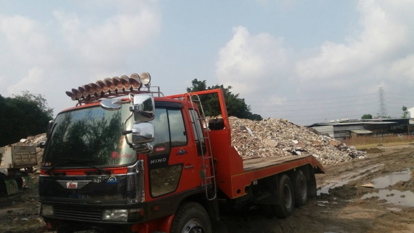 HINO เทเลอร์หางปลา10ล้อ  เพลาเดียว
