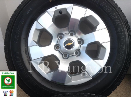 ล้อ Chevrolet Trailblazer ขอบ17 พร้อมยาง บริสโตน 255-65-17 ปี15