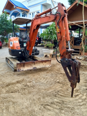 HITACHI ZX-30U <พร้อมหัวแย๊ก+บุ้งกี๊>คอลโทนสั้นปั๊มนิ้ว ☎️สนใจติดต่อ 085-5632278 (ราคาต่อรองได้)