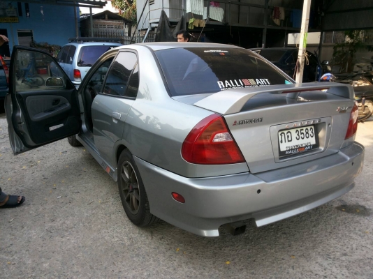 รถเก๋ง MITSUBISHI ปี 2001 เกียร์ ออโต้ ไฟฟ้า AIRBAG  แก๊สหัวฉีด ราคา 87,000 บ. รถอยู่ดอนเมือง