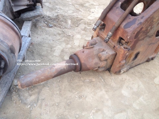 From JAPANหัวกระแทกBREAKER:NPK-H-7X (ไม่มีถุงลม) สำหรับรถขุดไซค์ 100,120(ทดสอบแล้วใช้งานได้จริง) ราคา 125,000 บาท