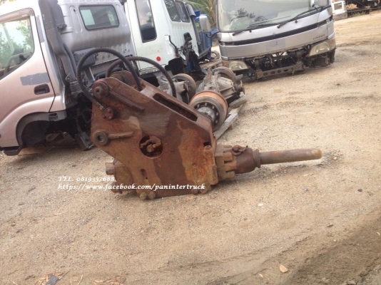 From JAPANหัวกระแทกBREAKER:NPK-H-7X (ไม่มีถุงลม) สำหรับรถขุดไซค์ 100,120(ทดสอบแล้วใช้งานได้จริง) ราคา 125,000 บาท