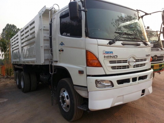 ขายรถสิบล้อ HINO Mega FM2P 320แรงพ่วงแม่ลูกสามมิตรหินทราย