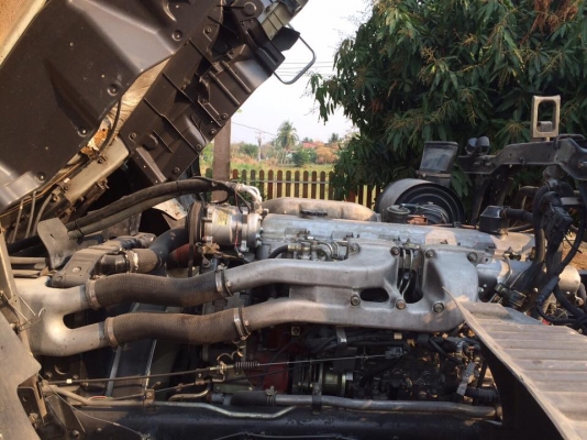 ขายรถสิบล้อ HINO Mega FM2P 320แรงพ่วงแม่ลูกสามมิตรหินทราย