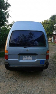 ขายรถตู้หลังคาสูง TOYOTA ปี41 เครื่อง เบนซิน LPG สภาพสวยเดิมเบาะครบ ช่วงล่างดี พร้อมวิ่งใช้งาน เอกสารพร้อมชุดโอน