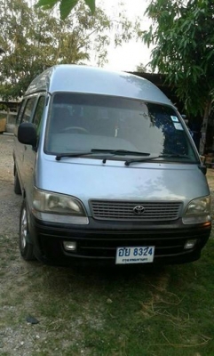 ขายรถตู้หลังคาสูง TOYOTA ปี41 เครื่อง เบนซิน LPG สภาพสวยเดิมเบาะครบ ช่วงล่างดี พร้อมวิ่งใช้งาน เอกสารพร้อมชุดโอน
