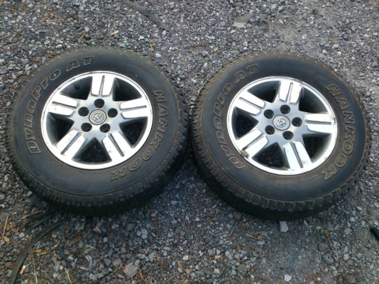 ขายแม็ก TOYOTA VIGO 5รูขอบ15 จำนวน 2  วง