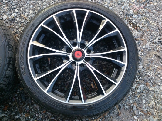 ขายแม็ก LENSO  SAMURAI ขอย17  4รู100/114  จำนวน  2 วง