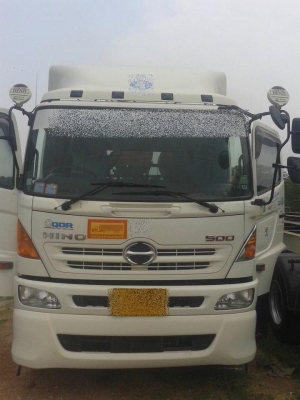 ขายหัวลาก Hino FM1A  344แรง Hi Speed ปี55พร้อมหางพื้นเรียบ3เพลา อู่พนัส ยางเต็ม รถสวยพร้อมใช้งาน