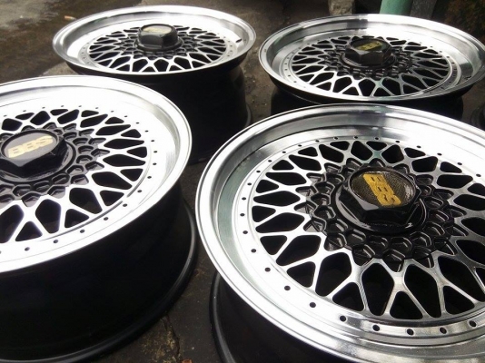 bbs 16 กว้าง 7.5 ออฟ 21 ใส่ 4 รู 100 หล่อดูดีมีรสนิยม