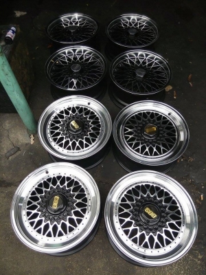 bbs 16 กว้าง 7.5 ออฟ 21 ใส่ 4 รู 100 หล่อดูดีมีรสนิยม