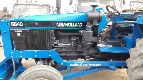 NEW HOLLAND 6640 เครื่องดี คัสซีสวย ทะเบียนพร้อมโอน พร้อมใช้ NEW HOLLAND 6640 เครื่องดี คัสซีสวย ทะเบียนพร้อมโอน พร้อมใช้