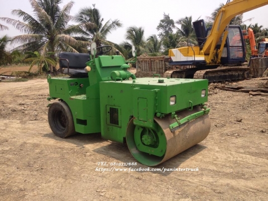 สินค้าเก่านอก ขายถูกด่วนๆ SAKAI TW25 รถบดหน้าเหล็ก-หลังยาง/แบบ 2.5 ตัน /ขับเคลื่อน 2 เพลา/เลี้ยวเอว/ราคาเพียง 265,000 บาท สนใจติดต่อ 0819337688