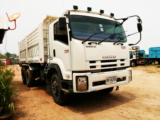 พร้อมดั้มพ์ดาวน้อย ผ่อนสบายๆ ขาย ISUZU DECA 240 FVZ เครื่อง 6HK1-TCN 6 สูบ 240 แรงม้า คอมมอนเรล ไดเร็คอินเจคชั่น เทอร์โบอินเตอร์ ยูโร 3 รถห้างเดิม