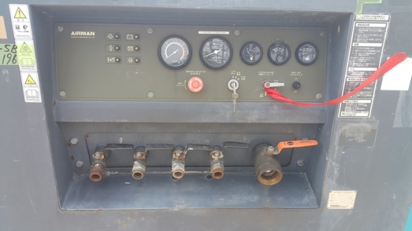 มาใหม่ ปั้มลม Airman PDS390S เก่าญี่ปุ่นไม่เคยใช้ในไทย 100\% ลม 7-8 บาร์ สภาพสวยเนียนๆ เครื่องแน่น สกรูแน่น ราคาไม่แพงแน่นอน