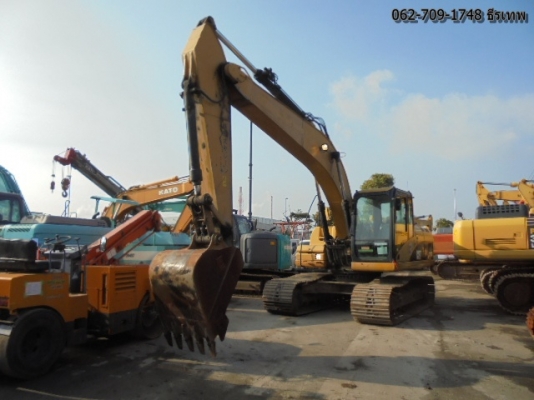กำลังถึงไทย CAT 320D#BWZ00303  ปี 2007 5,123 ชม. แทรคใหญ่ 80 สภาพสวย ราคาโอเค ถูกใจจองก่อนได้ครับ สอบถาม 062-709-1748 ธีรเทพ