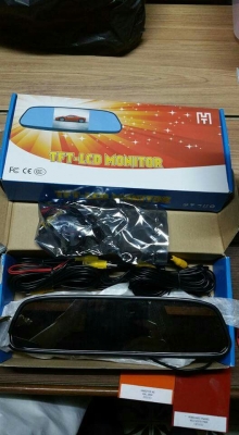 กล้องมองถอยหลัง พร้อมจอ 2.7" ในกระจกมองหลัง อันละ 1000 บาท