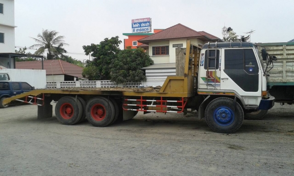 เทเลอร์บรรทุกแบคโฮขนาด200 MITSU MAปี46 เครื่อง6D16 เกียร์อิตัล