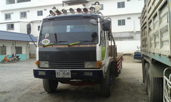 เทเลอร์บรรทุกแบคโฮขนาด200 MITSU MAปี46 เครื่อง6D16 เกียร์อิตัล