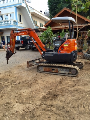 HITACHI ZX-30U <พร้อมหัวแย๊ก+บุ้งกี๊>คอลโทนสั้นปั๊มนิ้ว ☎️สนใจติดต่อ 085-5632278 (ราคาต่อรองได้)