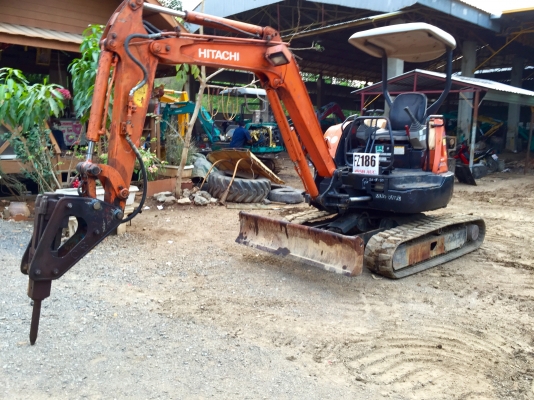 HITACHI ZX-30U <พร้อมหัวแย๊ก+บุ้งกี๊>คอลโทนสั้นปั๊มนิ้ว ☎️สนใจติดต่อ 085-5632278 (ราคาต่อรองได้)