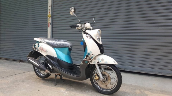 ขออนุญาติขาย YAMAHA FINO 115 รุ่นเกย์แยก ท่อสวิงอาร์มจากศูนย์ โอนฟรี