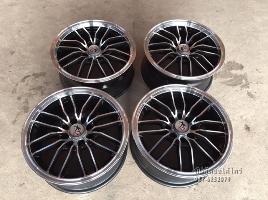 ล้อมือสอง k9 ขอบ15 4/100,114 กว้าง6.5 ออฟ40