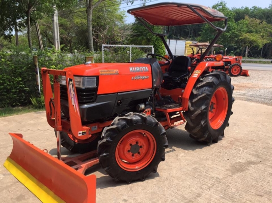 ขายรถไถKubota L4508DI (4WD) พร้อมใบมีดหน้าและผานพรวน รถสวย เดิมๆ พร้อมใช้งาน
