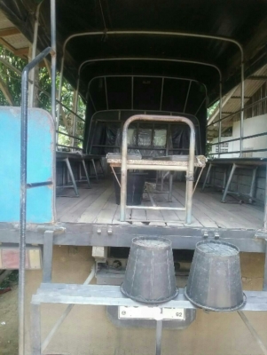 หกล้อ อีซูชุ NPR115 แท้เกียร์สั้น มีหลังคา รับ-ส่ง นักเรียน สภาพดีเดิมๆสวยพร้อมใช้ ทะเบียนพร้อมโอน ราคา 299,000บ บริการขับส่งถึงบ้าน คร๊าฟๆ