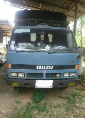 หกล้อ อีซูชุ NPR115 แท้เกียร์สั้น มีหลังคา รับ-ส่ง นักเรียน สภาพดีเดิมๆสวยพร้อมใช้ ทะเบียนพร้อมโอน ราคา 299,000บ บริการขับส่งถึงบ้าน คร๊าฟๆ