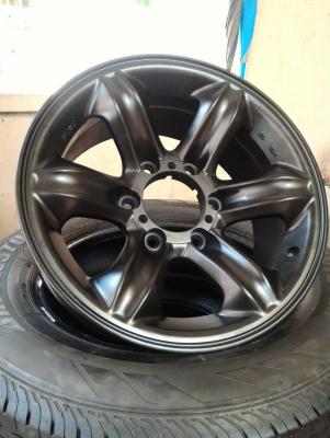 ขายล้อเล็บเหยี่ยวแท้ Isuzu 4  WD สีแบล็คซิลเวอร์ - ไฮเปอร์โครเมียม