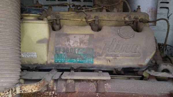 เครื่องกำเนิดไฟฟ้า เครื่องยนต์ 8 สูบ Hino ef 350 350 แรงม้า สภาพสวยแจ่ม เครื่องกำเนิดไฟฟ้า เครื่องยนต์ 8 สูบ Hino ef 350 350 แรงม้า สภาพสวยแจ่ม