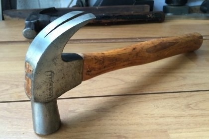 ขายค้อนเก่าSTANLEY 16oz. Made in USA.งานรุ่นเก่าด้ามไม้สวยงาม