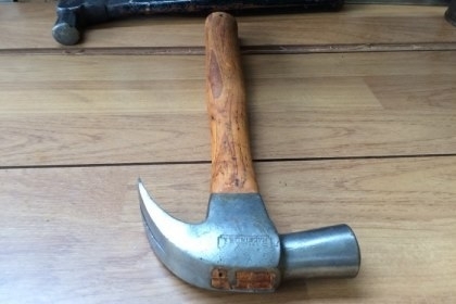 ขายค้อนเก่าSTANLEY 16oz. Made in USA.งานรุ่นเก่าด้ามไม้สวยงาม