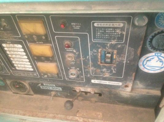 ขายเครื่องกำเนิดไฟฟ้า45KVAยี่ห้อNISSHA นำเข้าจากญีปุ่น