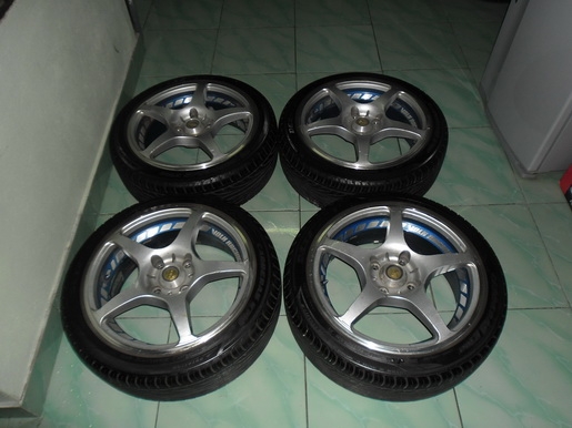 ขายถูกๆล้อ VOLK RACING CHALLENGE 17(JAPAN) พร้0มยางปี 14