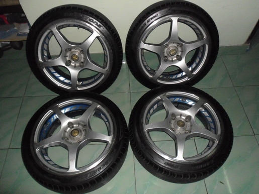 ขายถูกๆล้อ VOLK RACING CHALLENGE 17(JAPAN) พร้0มยางปี 14