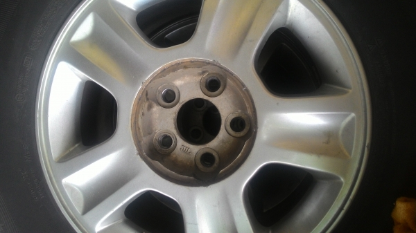 แม๊กขอบ16-5รู114 พร้อมยางมิชลิน เมคอินโปรแลน ชุด3500บาท