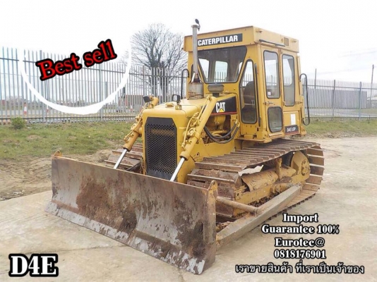 ขาย รถแทรคเตอร์ D4E จำหน่าย รถ เครื่องจักร นำเข้า100\% อปกรณ์ทุกชิด ราคาถูก eurotec. 0818176901